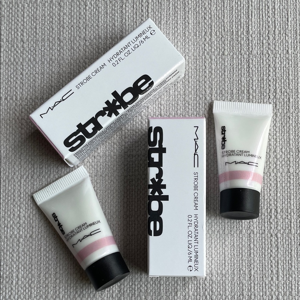 MAC Cosmetics Strobe highlighting moisturizer Cream Mini Duo – pinklite